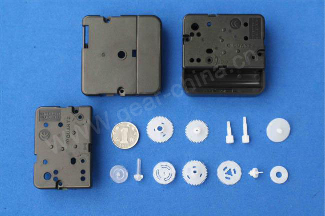 时钟牙箱及齿轮